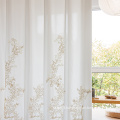 Home Using Anti Abrasive Luxury Embroidery Sheer Curtain